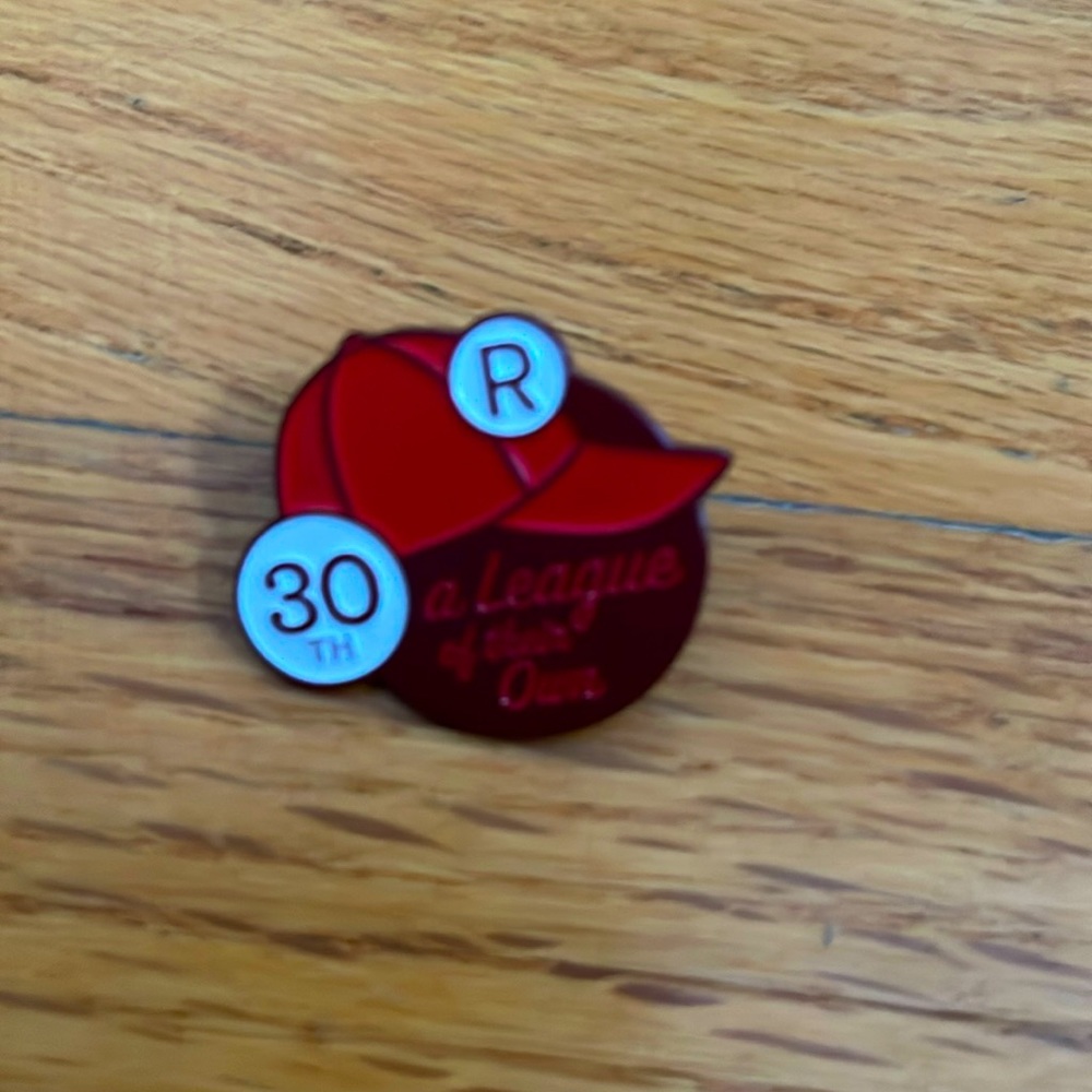A League of Their Own 30th Anniversary Pin from Wrigley Field